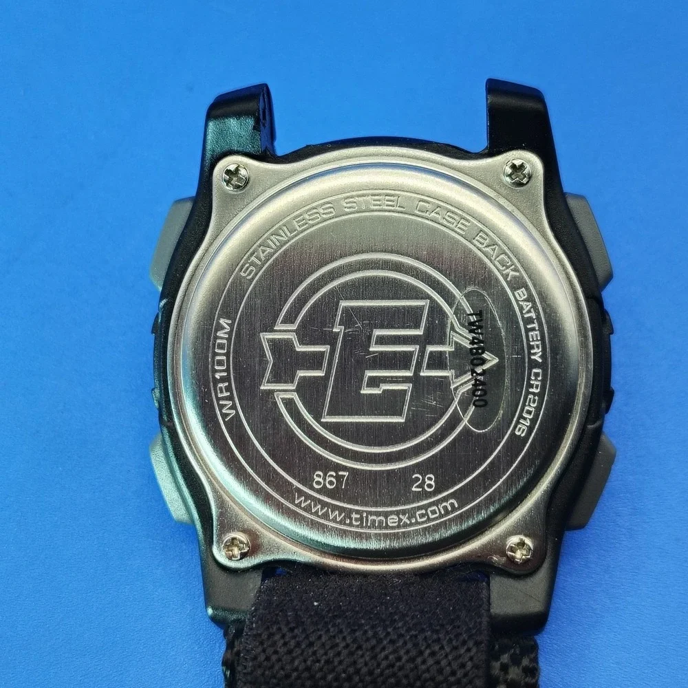 Vintage 2007 Timex Expedition INDIGLO 35mm Mens Quartz Field Watch‎ Restored